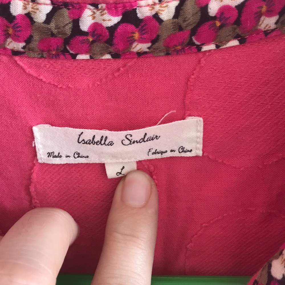 Anthropologie | Isabella Sinclair lace popover - Picture 3 of 5